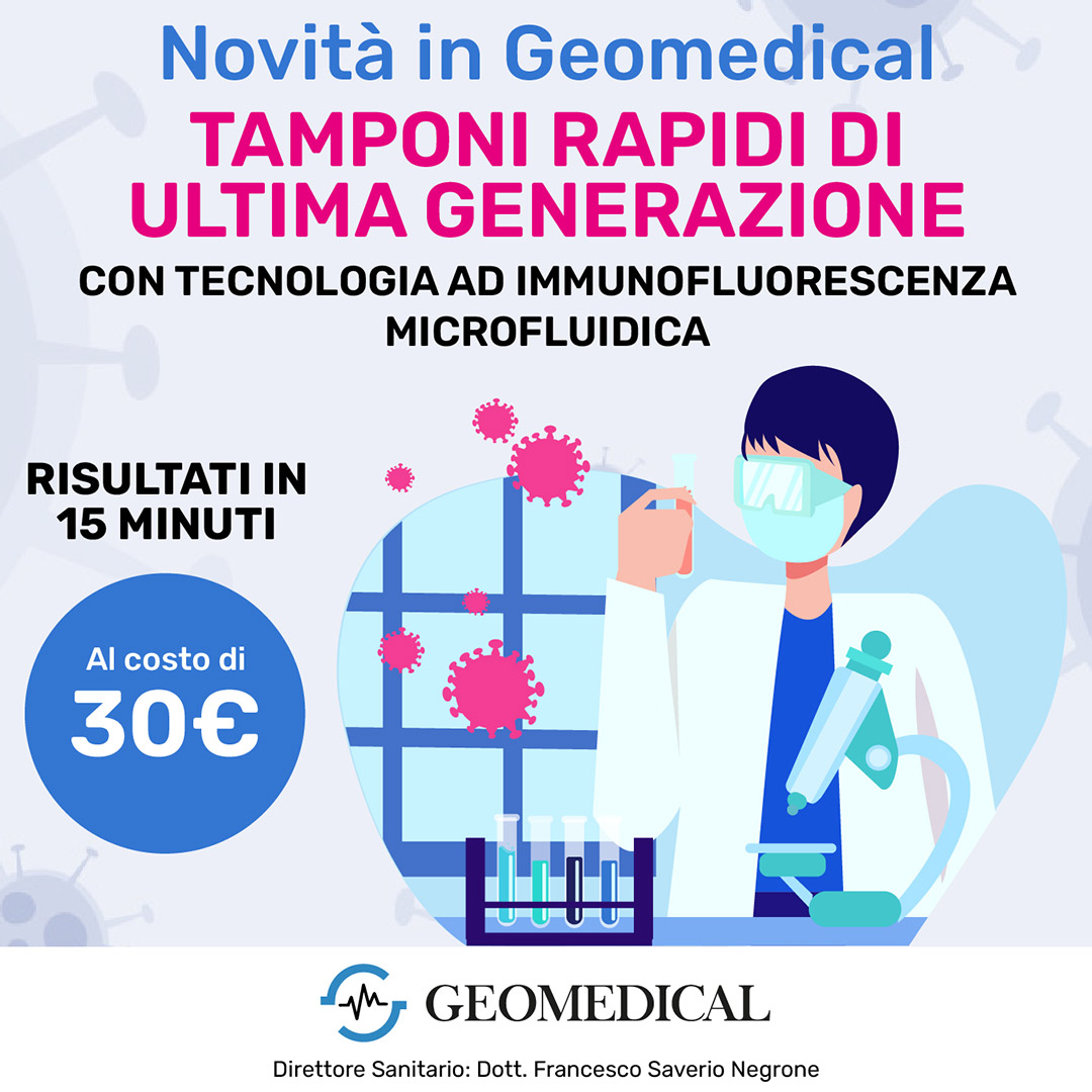 Tamponi di ultima generazione Geomedical
